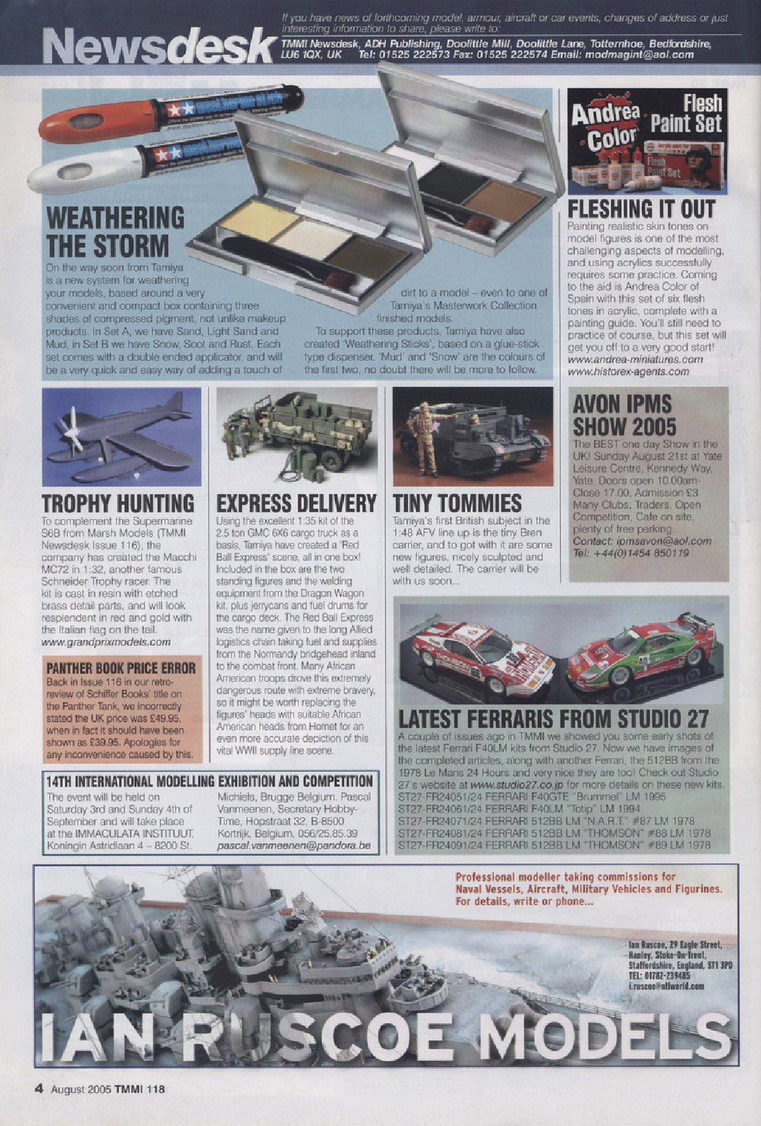 Tamiya Model Magazine 118 (2005-08)